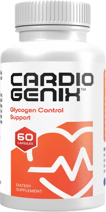 CardioGenix dietary supplement bottle